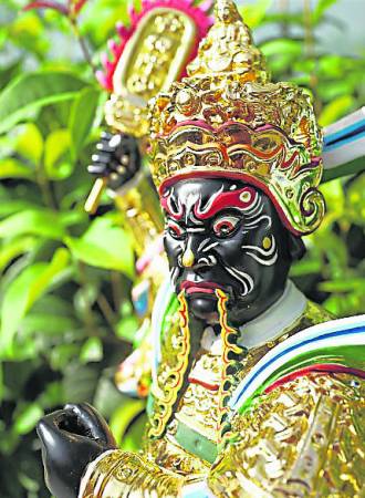 槟城“三法祖师殿”的二爷伯