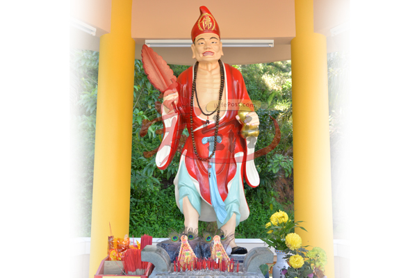 昭坤燕在与山神感应时,获知山里也“居住”了一位济公,因此命人建一个济公亭供奉祂。