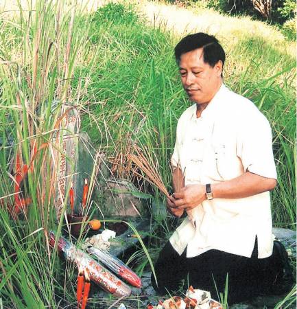 过去几十年来在这行业遇上许多灵异事件,吴佰霖道长只会以平常心去面对。