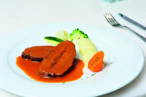 7 hours low temperature cooked beef oyster blade