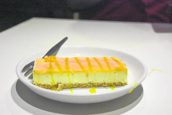 招牌芒果芝士蛋糕