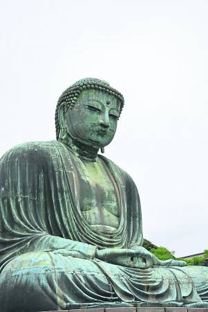去东京不可错过镰仓这小镇,图为镰仓最著名的大佛。
