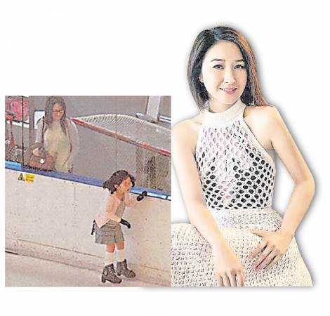 关咏荷女儿年纪小小,却被逼在妈妈的监督下上一堆兴趣班。