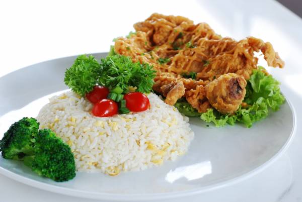 ◆蒙古炸鸡排饭