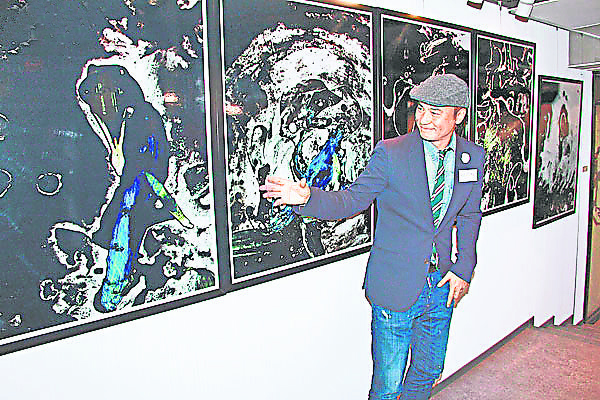 任达华曾开数场画展,展 出自己30 多年来的心水作品。