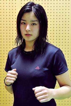 号称拳坛第一美女伊藤沙月。