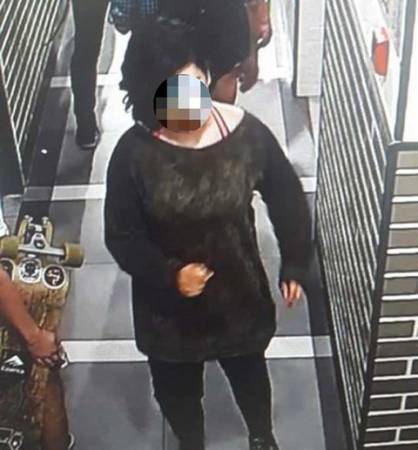 涉案的12岁女童。