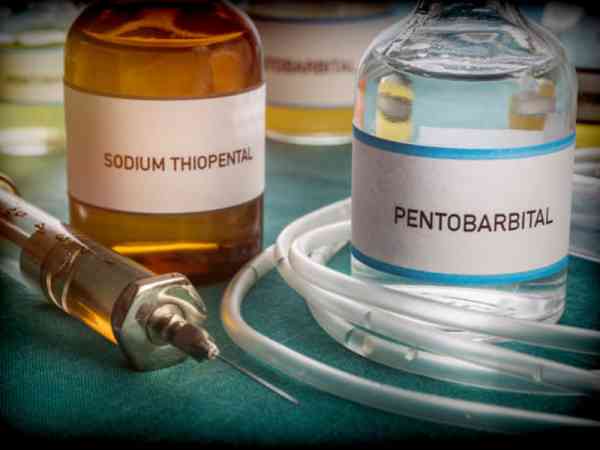 Sodium Pentobarbital,早期当安眠药服用,但副作用太大而停用。如今多用于安乐死。