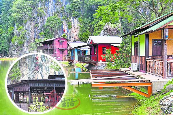 “清心岭”红色大字深深刻在石山上,非常瞩目!