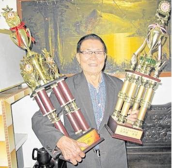84岁的郑国章表示, 虽然他获奖无数，但未曾获得冠军。