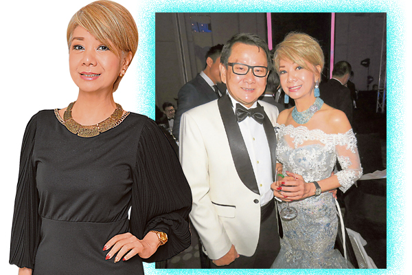 “谢谢老公Richard扮演着秘密天使,一直在我身旁给予引导……”