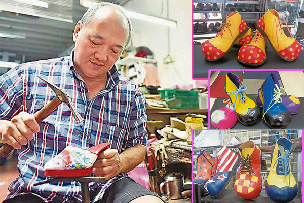 黄庆文默默坚守传统制鞋业37年。