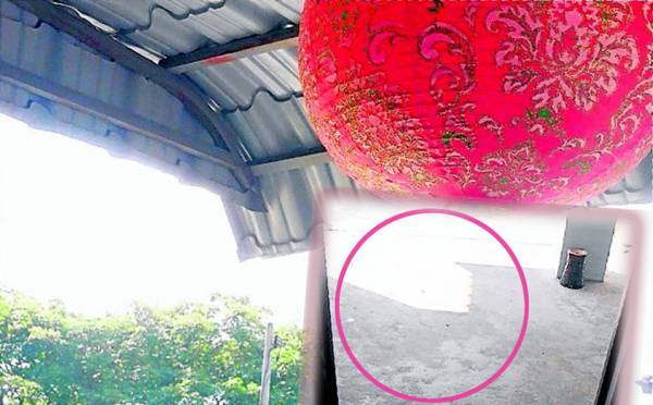 原本是波浪凉棚,因阳光照射角度的关系,其影子就变的极带煞气的尖锐形,不利家宅风水,造成家庭成员的健康方面的损失。