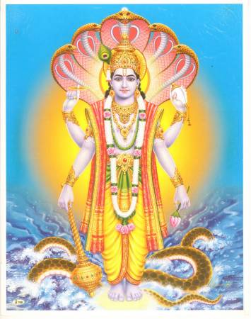 毗湿奴是印度财神爷，对信徒总是有求必应。