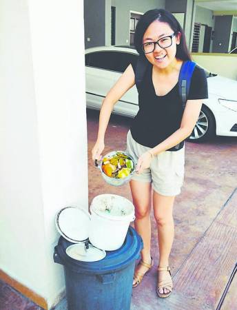 就算短期“移民”到槟城，我也找到有厨余处理计划的小区，每星期到那里倒厨余。