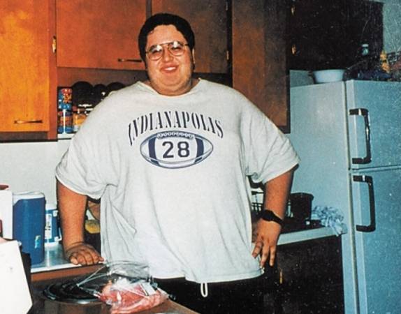 Jared Fogle曾是一名体重高达193公斤的大胖子！