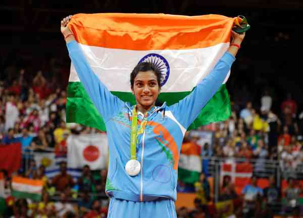 2016里约奥运会羽毛球手辛杜为印度女性夺得史上首面奥运银牌。