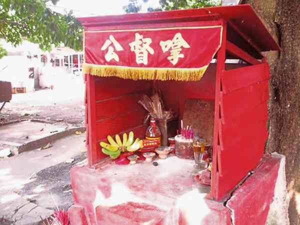 供奉拿督公把风水做好，财运会旺及整个花园住宅区。