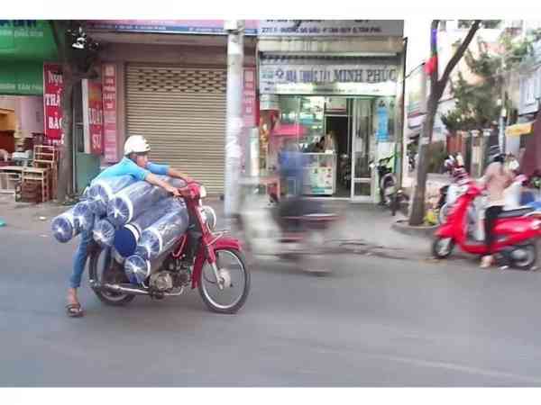 在越南，在Motor看见什么都不要觉得稀奇。