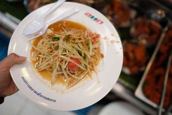 青木瓜沙拉 papaya salad (som dam)