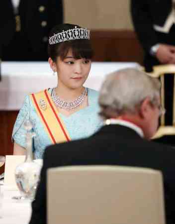 秋篠宮文仁亲王的大女儿真子公主。