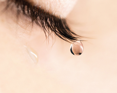 情绪影响眼泪结晶