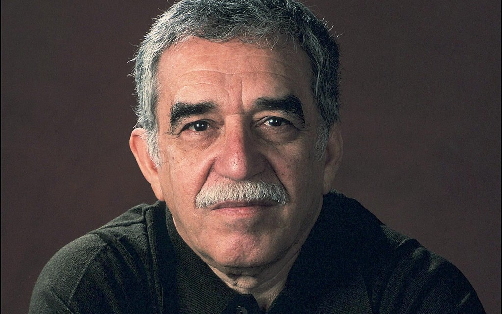 colombian writer gabriel garcia marquez during portrait sessonn