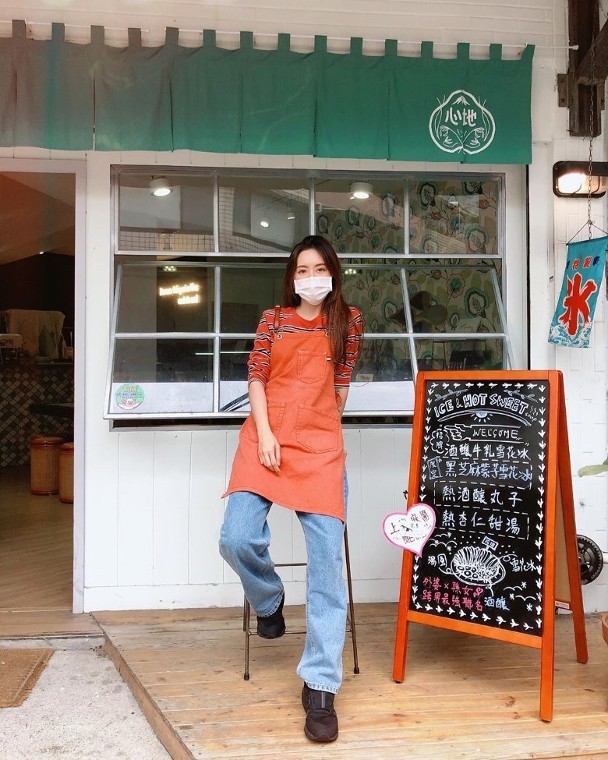 蒋雅文目前在台北开了一间咖啡店。