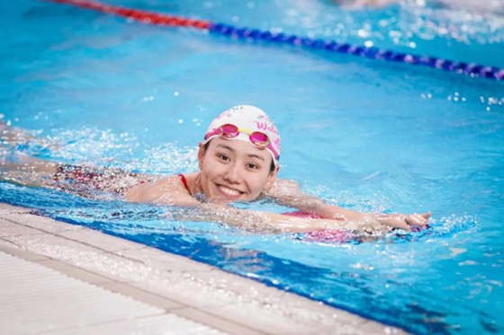50米仰泳世界纪录、50米自由泳亚洲纪录保持者刘湘排名第17位，在游泳项目中位居第一！