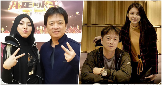 茜拉(左图)和李佩玲在王炳智的安排下,成功进军中国。