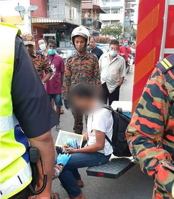 青年企图自杀不果,被消防员救下,被判罚款3,000令吉。
