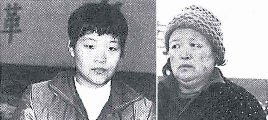 田雪芹(右)和李慧杰这对丧心病狂的母女,为了骗彩礼毒害了4位新郎。