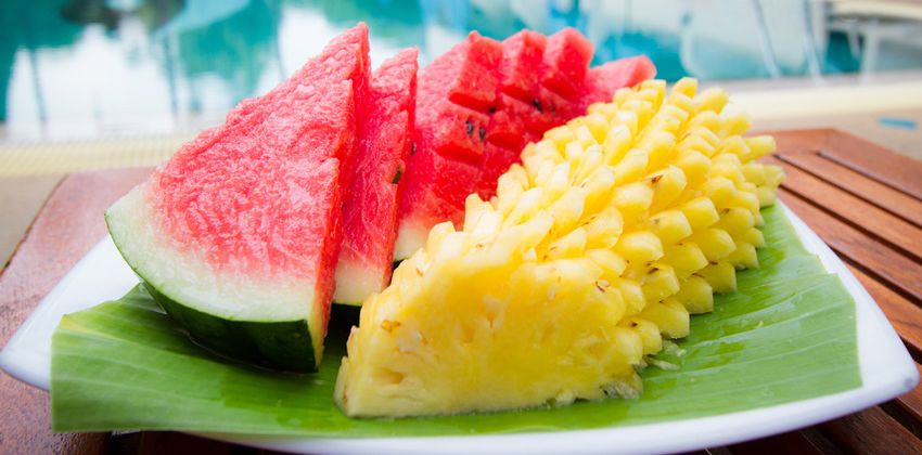 Watermelon and Pineapple