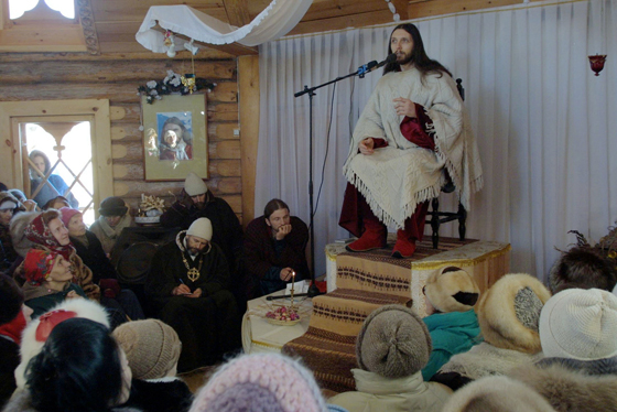 自封“耶稣转世”30年的俄罗斯最后遗训教会领袖维萨里翁。