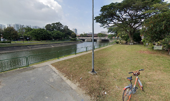 新加坡最长的河流加冷河一隅。