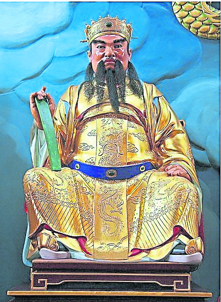 十殿阎罗“第八殿阎王”为都市王,据传农历四月初一日为其诞辰。