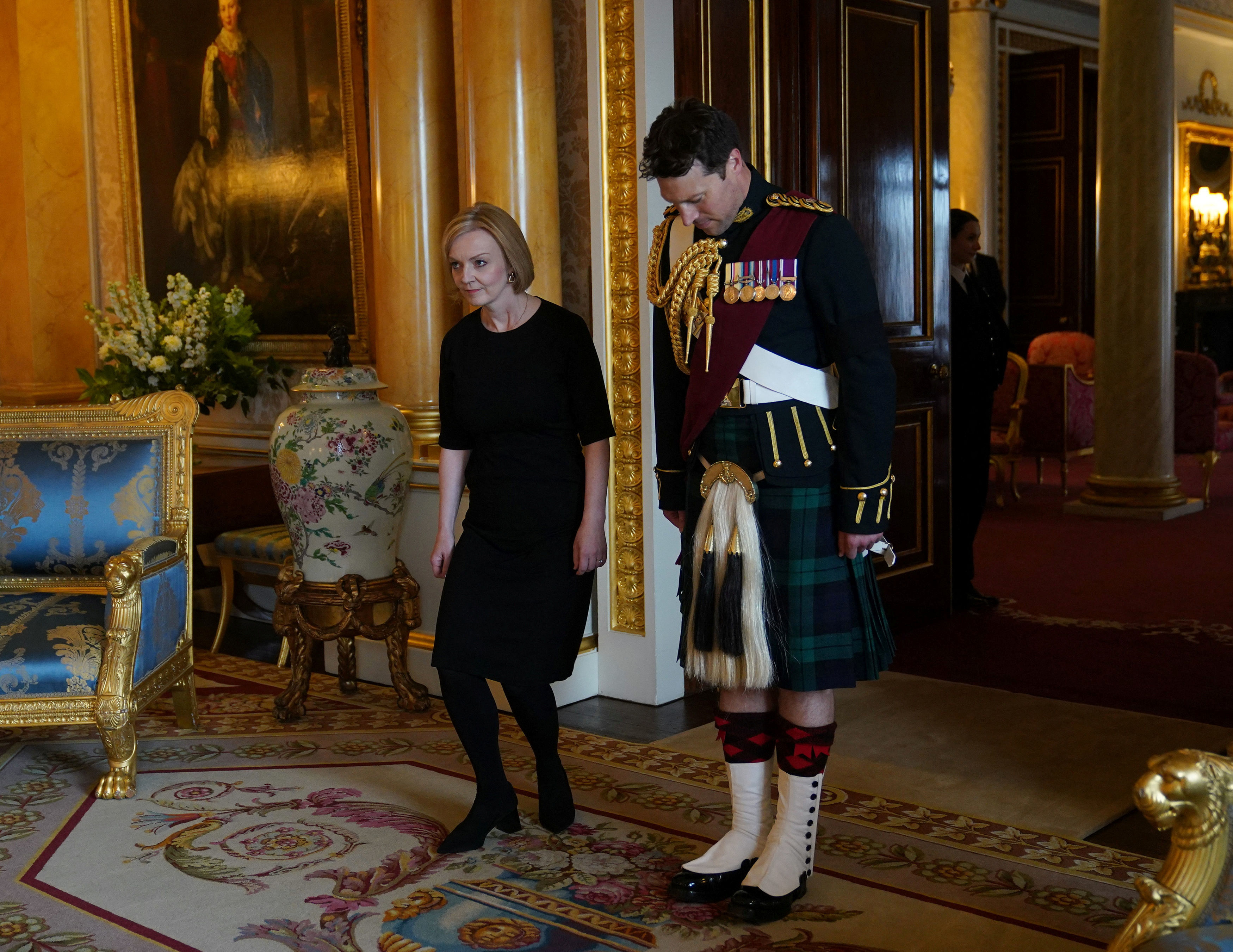 Britain's King Charles meets with Prime Minster Liz Truss