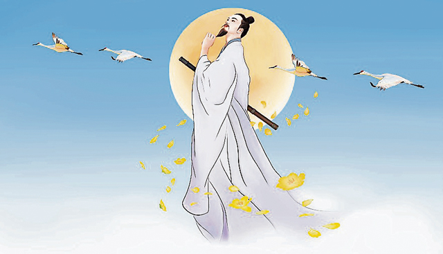 诗仙李白的母亲在生他前曾梦见长庚星。