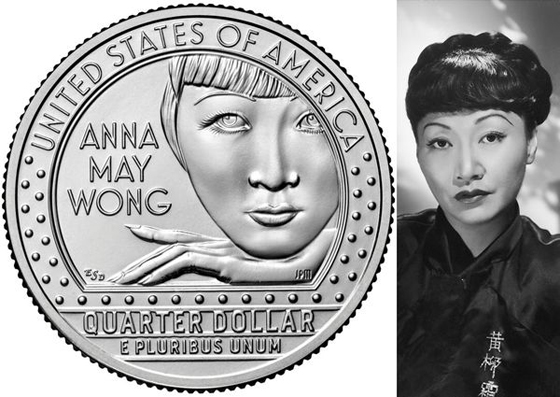 女演员黄柳霜（Anna May Wong）将成为美元上的首个亚裔面孔