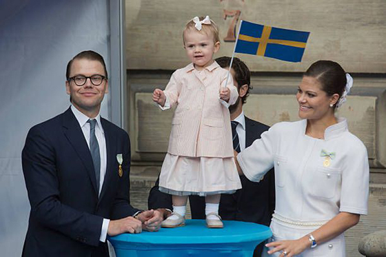 在瑞典人心目中，最可爱的小公主必然是自家的艾丝黛拉公主。