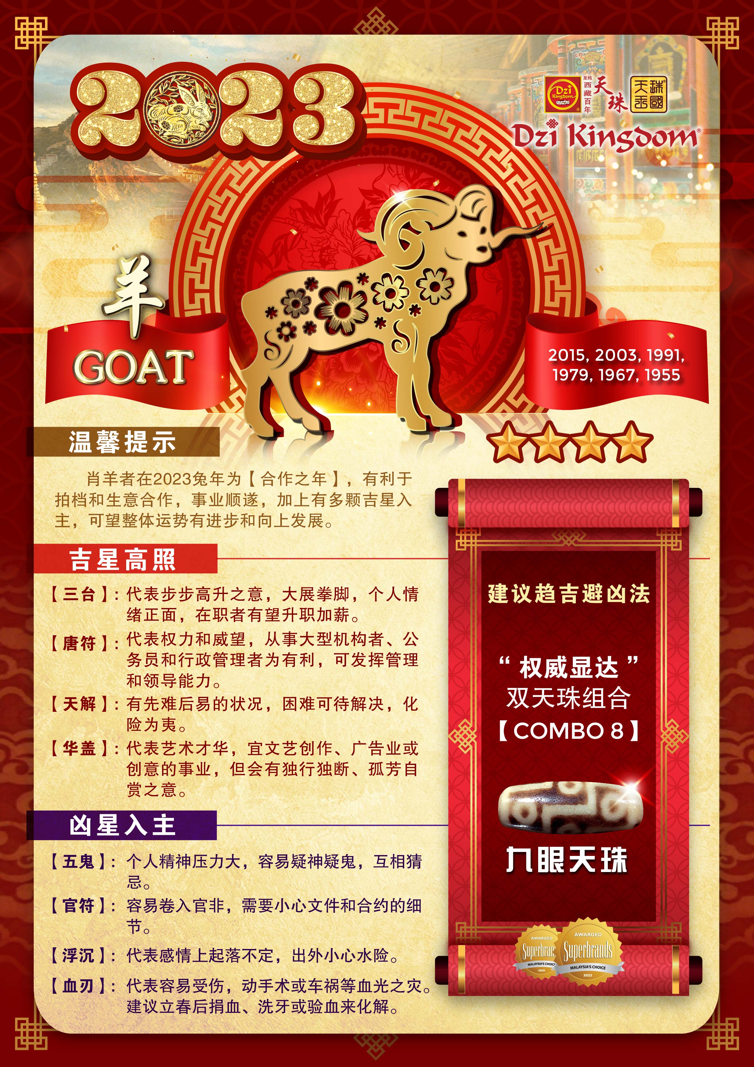12 Zodiac Poster 2023 (Chi)_v3 (8 goat)-01