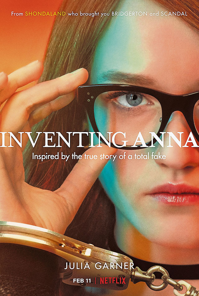 《创造安娜》(Inventing Anna)网络电视迷你剧集,于2022年2月11日在Netflix首播。它改编自女记者洁西卡在美国《纽约》杂志上发表的文章《安娜·德尔维如何骗过纽约派对人士》(How Anna Delvey Tricked New York's Party People)。
