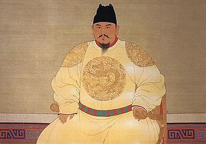 明朝开国明太祖皇帝朱元璋。