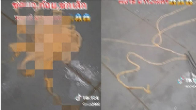泰国男子热爱吃生牛肉，没想到吃了驱虫药后，隔天肛门竟掉出2公尺长的蛔虫。