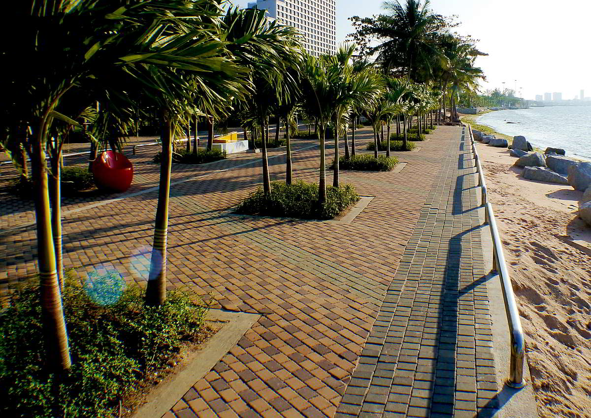 Krating Lai海滩是芭达雅著名的海滩之一。