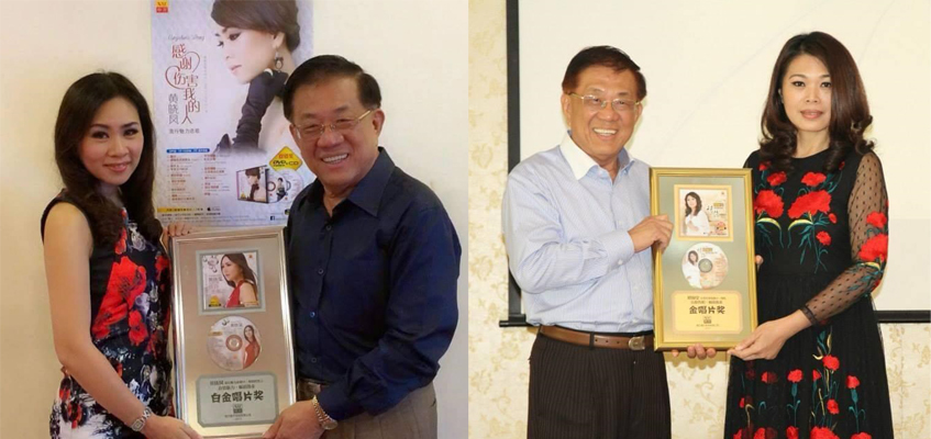 黄晓凤（左图）及欧俪雯（右图）先后加入南方唱片家族，并在本地乐坛站稳脚步。