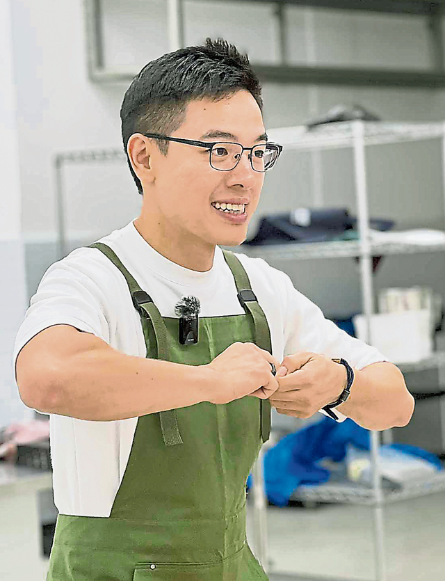 Keto Cake创办人陈奕鸣(Eddie)。