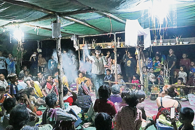 一年两次,民间热闹的神祭活动。