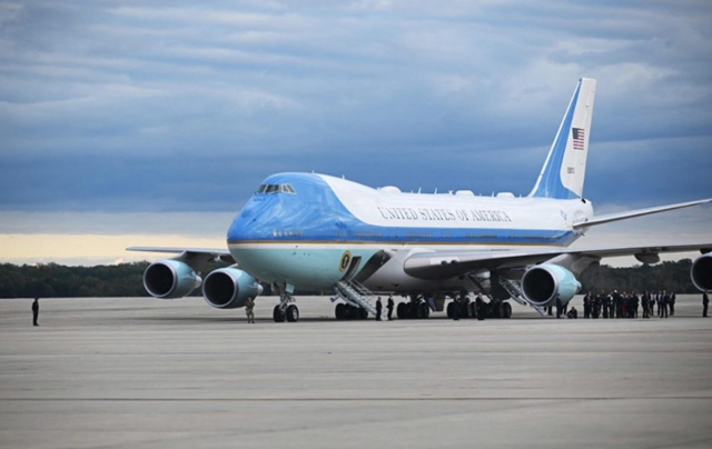 总统专机“空军一号”。