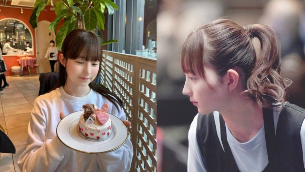 菊池日菜因为侧脸暴红,因此她也常分享侧脸美照,造福广大粉丝。